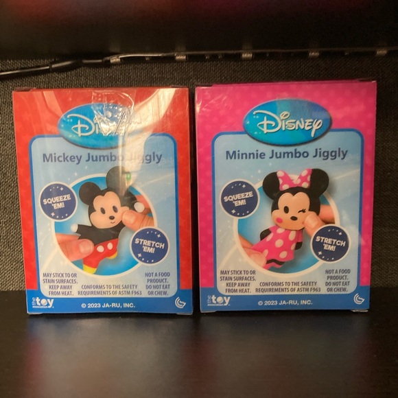 Minnie and Mickey Mouse Jumbo Jiggle Squishys Bundle - Picture 3 of 5